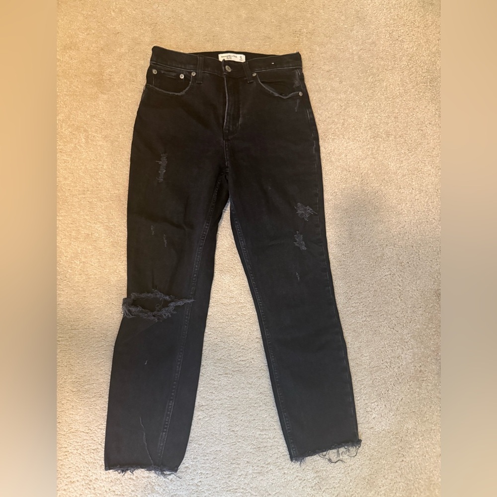 Abercrombie High Waisted Mom Jeans
